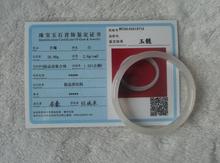 特大号 冰种天然白玛瑙玉髓手镯窄版超细水晶手镯玉镯子生日礼物