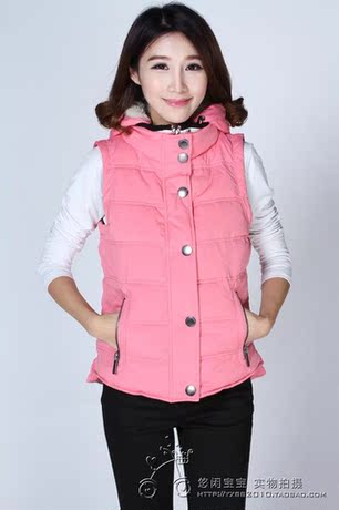 淘宝网购物-特价<em>美特斯邦威女棉马甲</em>2014冬装