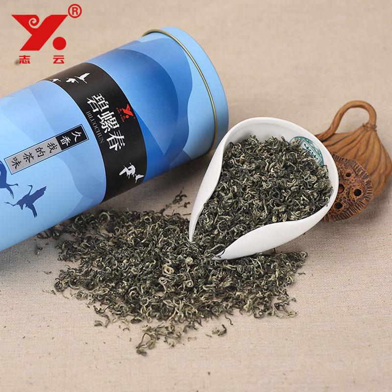 志云 洞庭山湖碧螺春 2016新茶明前炒青绿茶叶 苏州特产特级100g