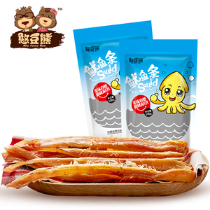 憨豆熊_鱿鱼条100g