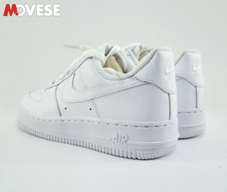 耐克nike air force 1 af1空军一号女鞋纯白板鞋315115- 112