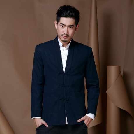 淘宝网购物-中国风唐装中式服装男居士服男装