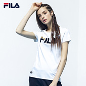 纯棉运动T恤女26733131 针织短袖 FILA斐乐女T恤2017秋季新款