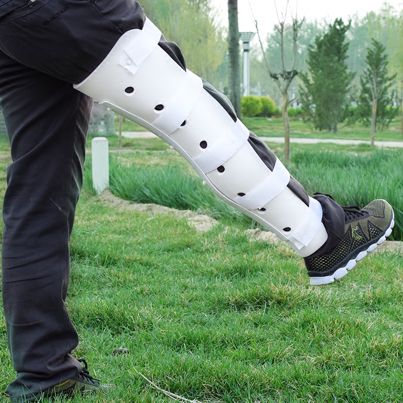 高分子膝关节固定支具膝盖托严重韧带扭伤支具矫形器膝部轻便型