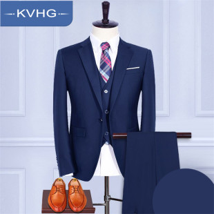 VHG2015新款男士时尚小西装新郎结婚礼服韩
