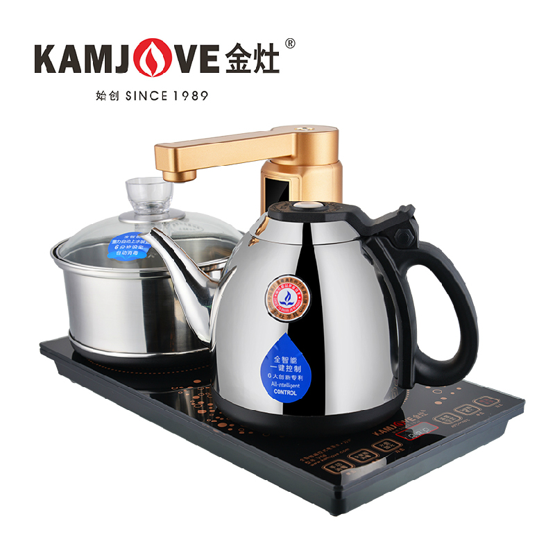 KAMJOVE/金灶 v66全智能自动上水抽加水电热水壶茶具全自动电茶炉