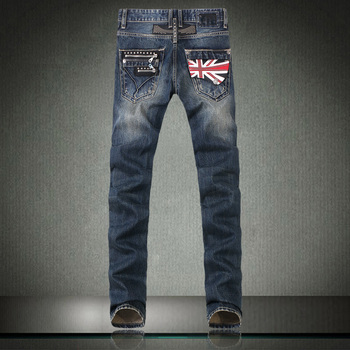 <em>男士</em>牛仔裤 2015冬修身<em>马裤</em> 欧洲站立体奢华个