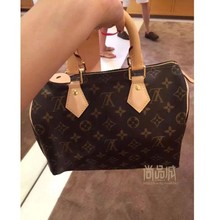 正品代购LV路易威登2016新款女士speedy 25手提包 M41109