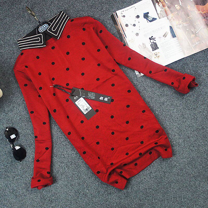 淘宝网2014秋冬装<em>妲姬</em>正品D1350韩版翻领波