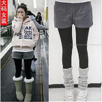 大码女装胖mm2014<em>秋</em>冬装新款加大<em>加肥</em>显瘦百