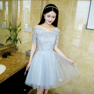 【短款伴娘礼服裙】最新淘宝网短款伴娘礼服裙