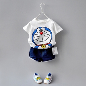 儿童短袖套装1-2-3-4岁