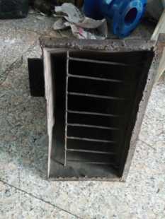 钢板焊接七字弯侧排雨水口87型雨水斗110房顶排水管