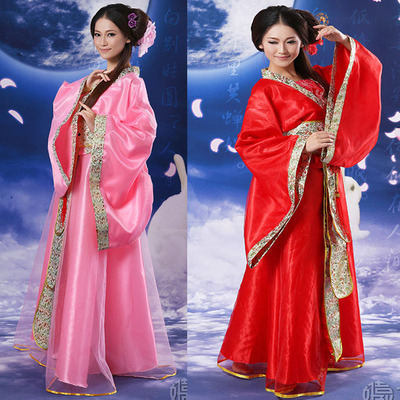 [秒杀价] 新款古装服装仙女汉服唐装2015演出服礼服唐朝公主贵妃古典