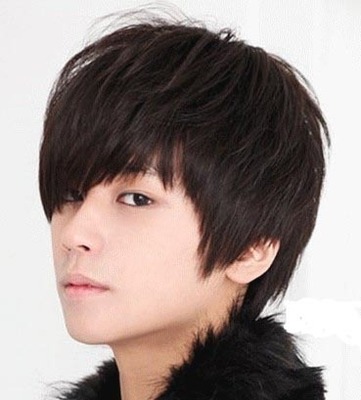 韩版男生假发男士假发学生假发男短发商务帅气