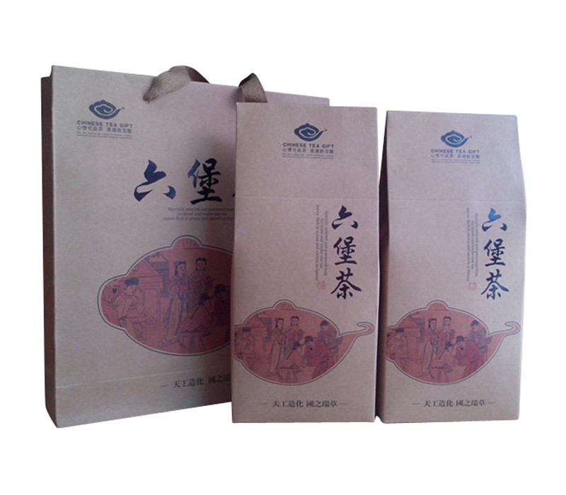 广西梧州金益茶厂 正宗六堡茶500g散茶纸袋包装 2011年 茶叶 黑茶