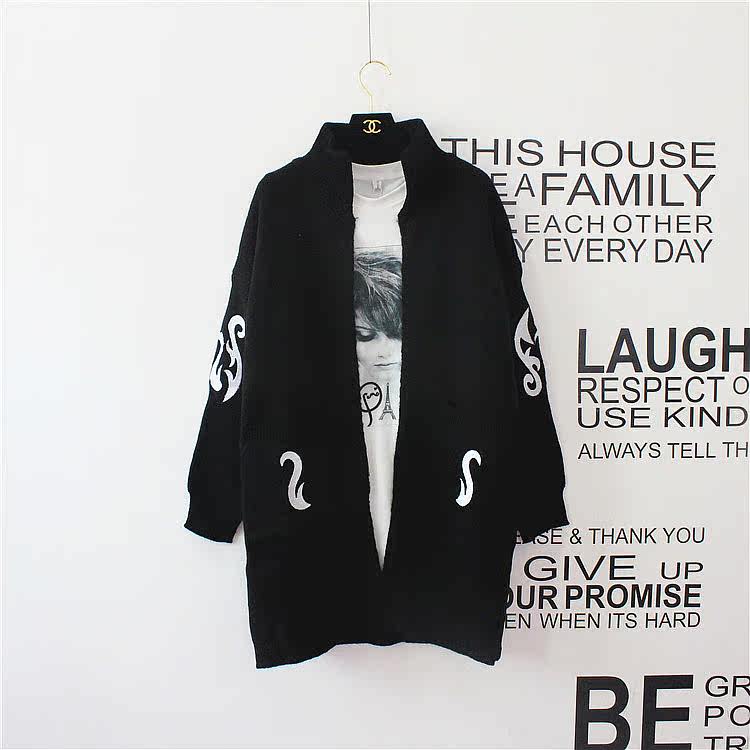 [<em>2015爆款</em>]<em>貂绒</em>外套女 2014秋冬新款中长款黑