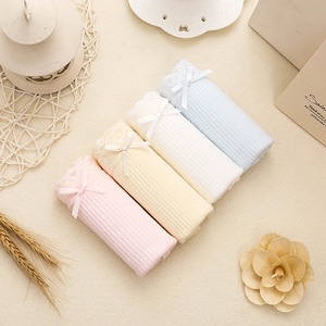 4条日系纯棉中腰内裤