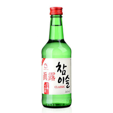 韩国烧酒清酒 真露竹炭酒20.1VOL 天猫超市 360ml 韩国进口