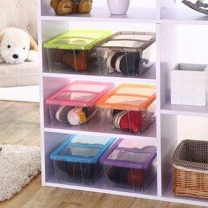 加厚透明鞋盒塑料鞋盒