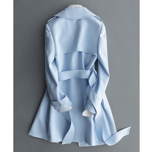 EyesonU中长款双排扣外套