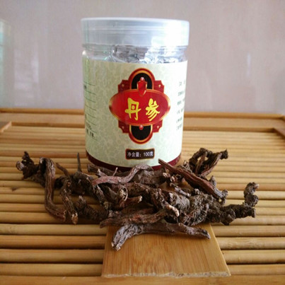 超细丹参粉100克 云南天然野生紫丹参粉 三七粉的好搭档包邮