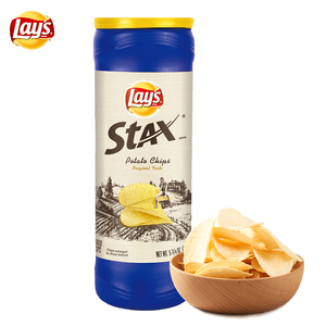乐事进口Stax薯片组合163g*3+155g*1