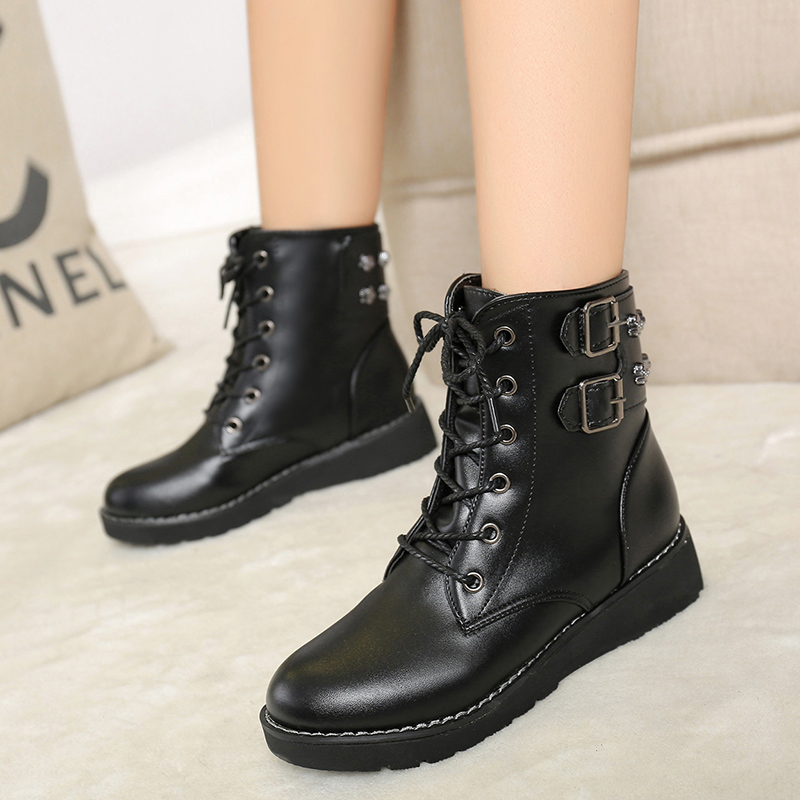 正品[单靴子女春秋短靴]小靴子女春秋短靴单评