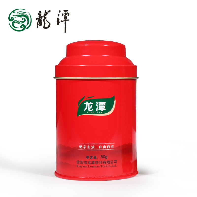 龙潭牌茶叶 正品信阳毛尖茶 一级信阳红茶 纯正高山茶 罐装50g