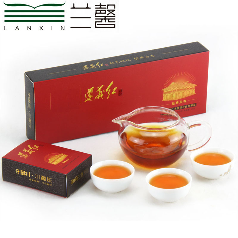 兰馨贵州茶叶遵义红60g功夫红茶金骏眉类礼盒
