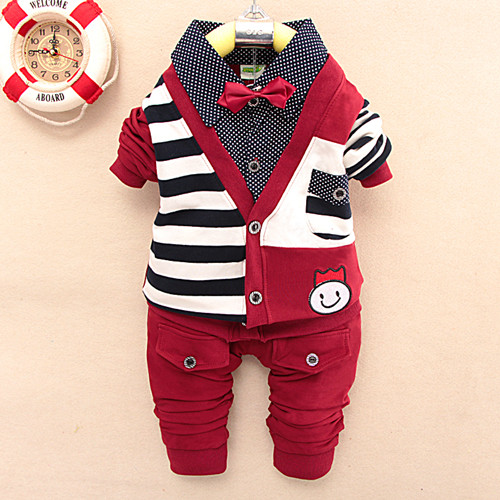 2015新款童装3-2岁男童0-1岁男宝宝春装婴幼儿衣服婴儿童卫衣套装