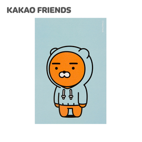 kakao friends ryan明信片 可爱卡通表情礼品明信片 礼物礼品卡片