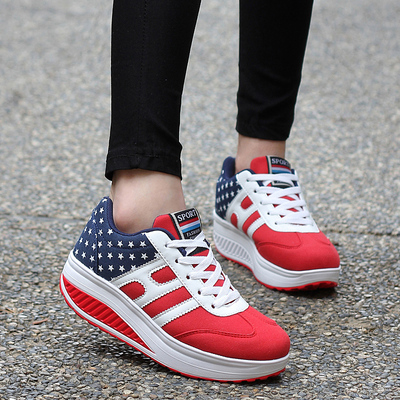 瘦身内增高运动鞋