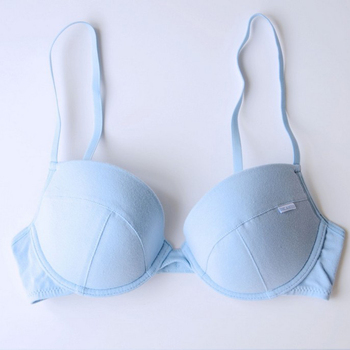 外贸原单全棉纯棉薄款<em>文胸</em>细腻柔软<em>基础款</em>:淘