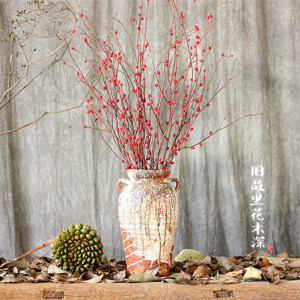 文艺干花干果花艺套装