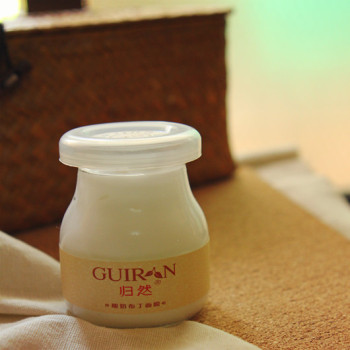 归然 酸奶布丁面膜美白 保湿面膜 水洗面膜中药