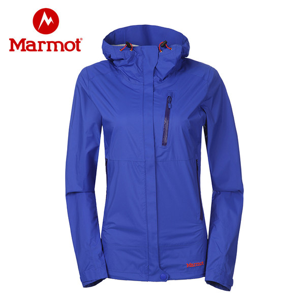marmot/土拨鼠春秋户外女式冲锋衣保暖防风透气防水外套U35880
