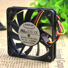 12V 0.25A双滚珠 风扇 大风量 R126010BU 6CM 6010 台湾EVERFLOW