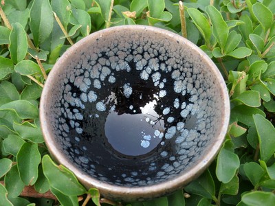 水吉建盏 原矿铁胎高温 鹧鸪斑油滴盏 主人杯 建盏聚集地建盏批发