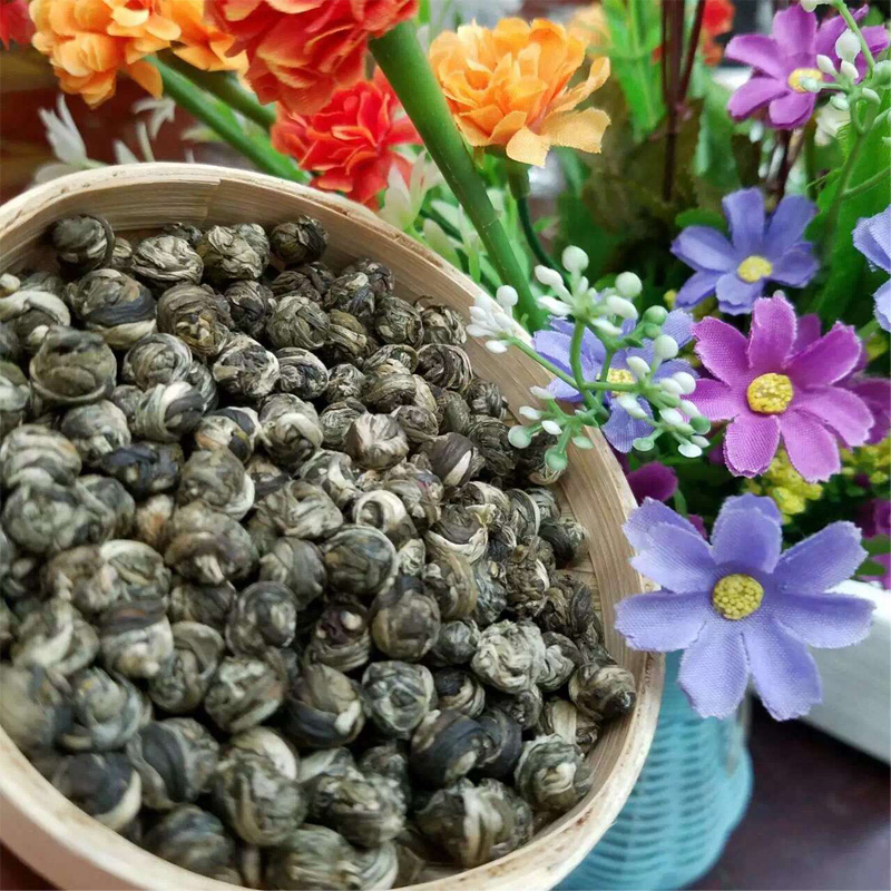 茉莉龙珠绣球茉莉花茶浓香特级2016福建福州花茶新茶茶叶花草茶