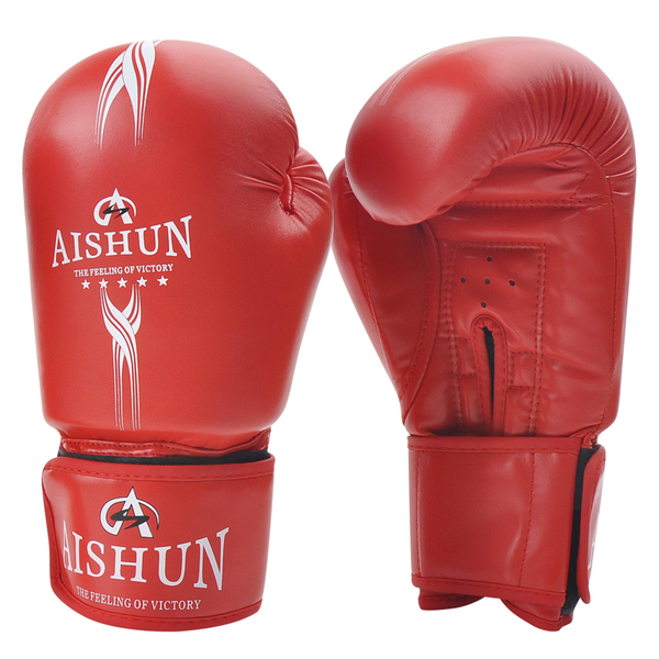热销搏击 爱顺成人拳击手套儿童散打格斗手套