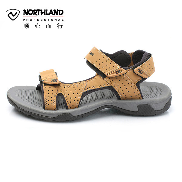诺诗兰NORTHLAND春夏户外男运动凉鞋沙滩鞋超轻耐磨滑FS045201