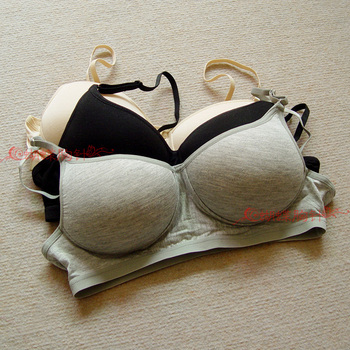 外贸原单女无钢圈打底内衣BRA罩杯<em>胸罩带</em>胸