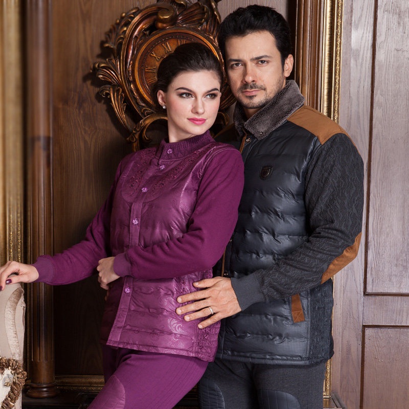 [2015爆款]法羽 中<em>老年</em>人<em>保暖</em>内衣加厚<em>套装</em>男士