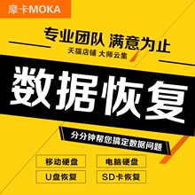 电脑移动硬盘数据恢复软件U盘内存sd卡照片文件修复远程维修服务