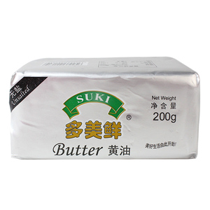 烘焙原料 多美鲜无盐鲜黄油200g已售24件 $ 13.5 $20.0(6.8折) 包邮