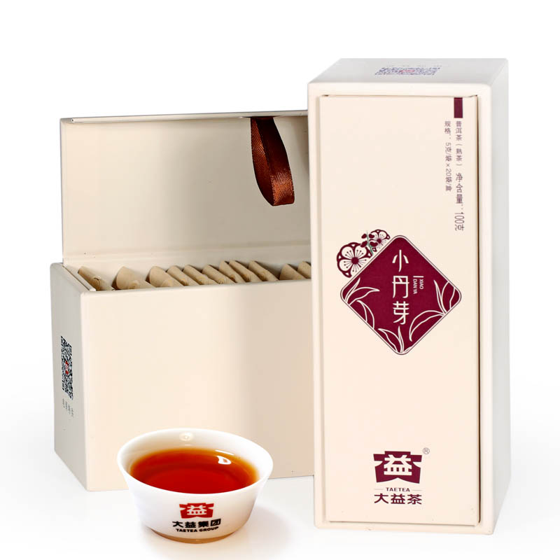 大益普洱茶 2016春茶 小丹芽 普洱茶熟茶散茶 1601批次