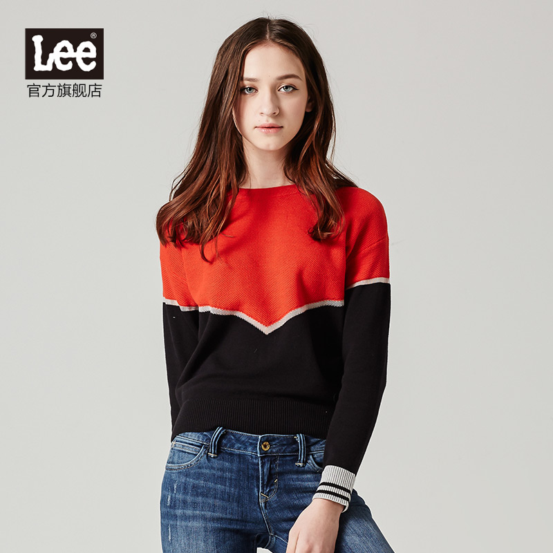 Lee女装 商场同款春季女士针织衫毛衣L15471AX41VY