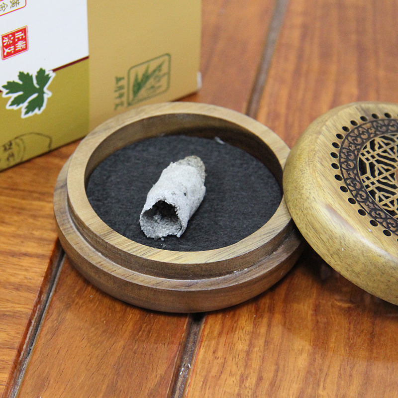 蕲春35:1手工纯艾灸条艾柱艾草条艾绒五月午艾五年陈黄金绒蕲艾条