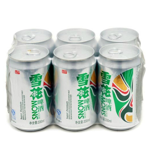正品酒 天猫超市 330ml 特价 雪花啤酒冰酷拉罐